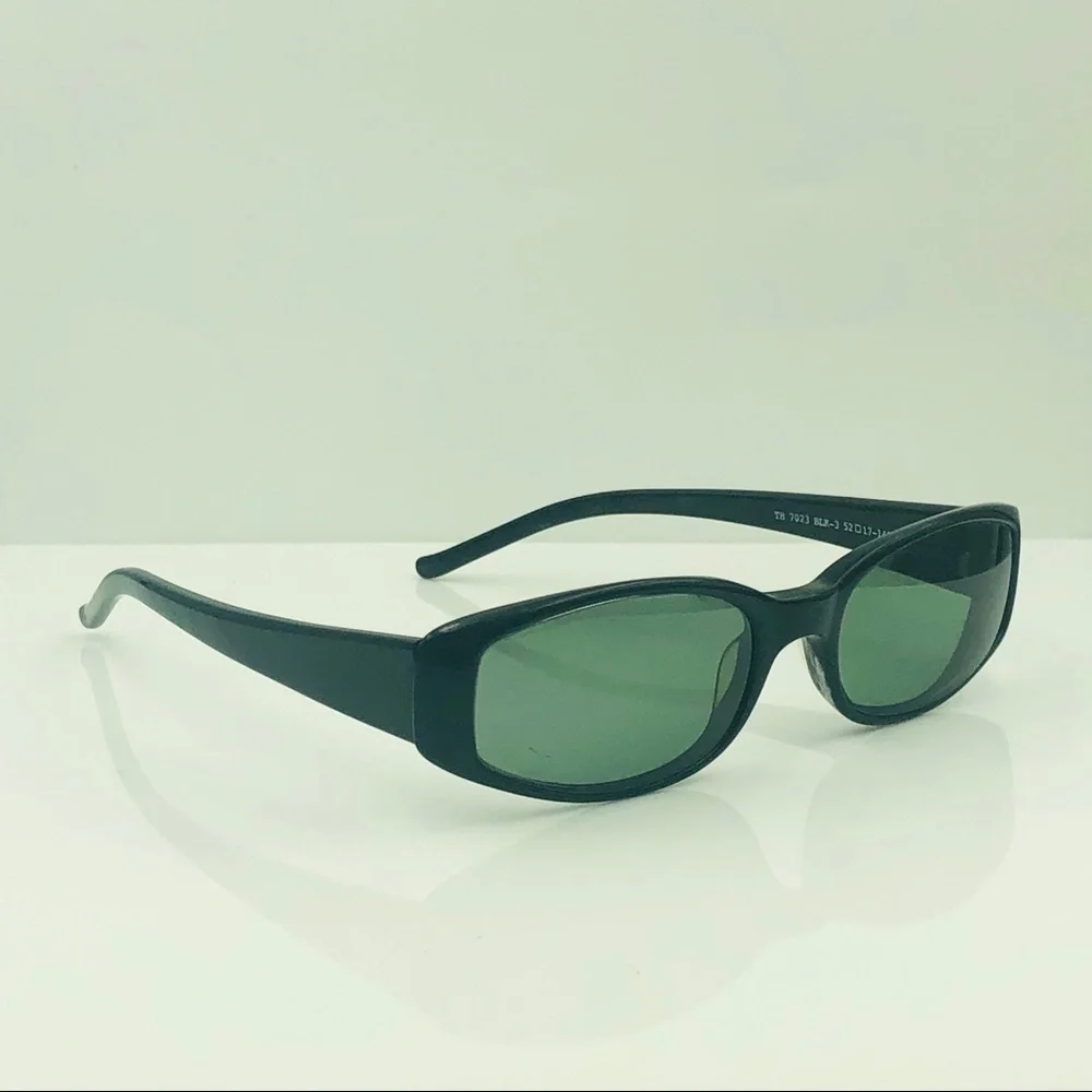 Tommy Hilfiger TH7023 Black Oval Sunglasses Frames